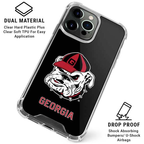 University of Georgia Bulldogs Mascot iPhone 15 Pro Clear Case